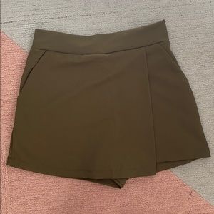 Forever 21 Olive Green Skort